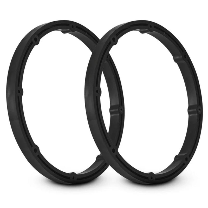 6.5” Harley Davidson Saddlebag Speaker Spacer Ring Pair ABS Paintable