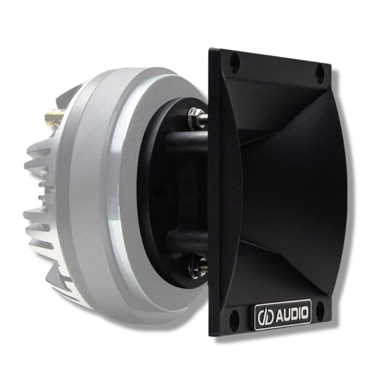 DD Audio CT 6" x 6" High-efficiency Exponential Horn for Compression Tweeters
