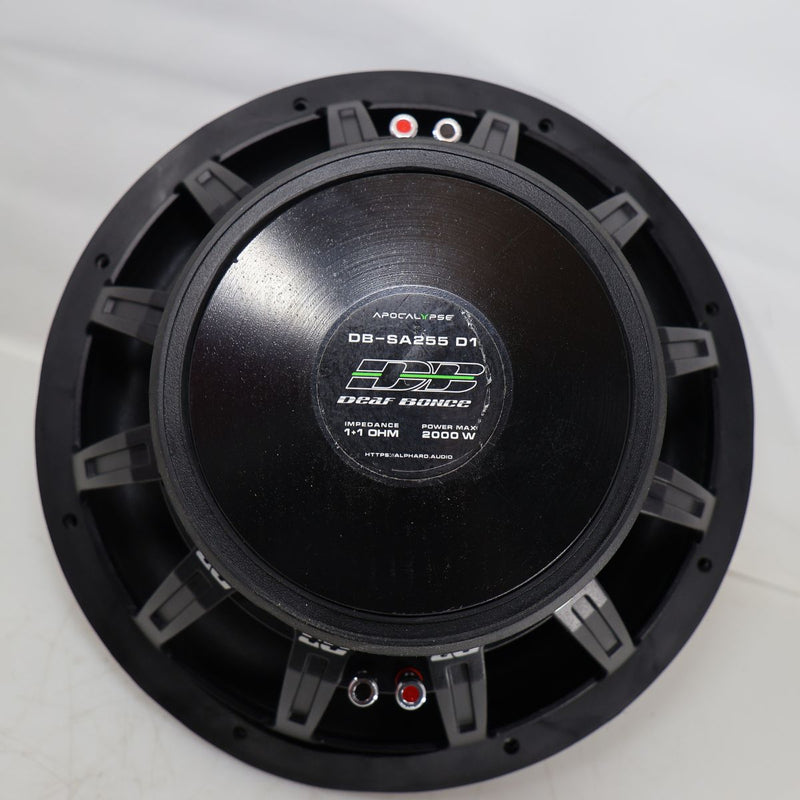 Deaf Bonce Apocalypse 15" 1000W RMS 1-Ohm Subwoofer / DB-SA255-D1 OPEN BOX
