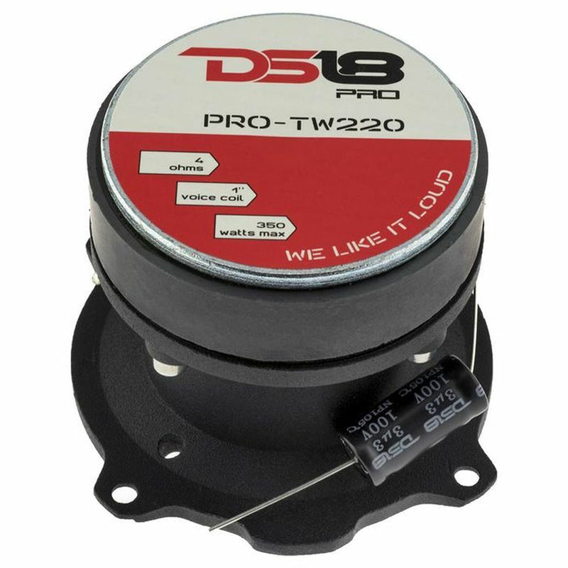 2x 6.5 Mid range X6.4BM Loud speakers TW220 Super Tweeter set DS18 Pro Audio - Big Jeff Online Inc