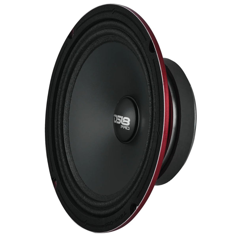 PRO 8" 250W RMS 4-Ohm Slim Water-Resistant Midrange Loudspeaker PRO-SM8.4
