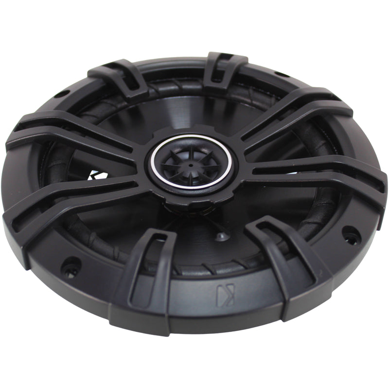 6.5" 60W RMS 4-Ohm 2-Way Kicker DS Series Coaxial Full Range Speakers /43DSC6504