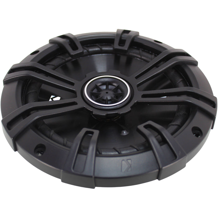 Kicker DS Series 6.5" 60W RMS 4-Ohm 2-Way Coaxial Full Range Speakers /43DSC6504