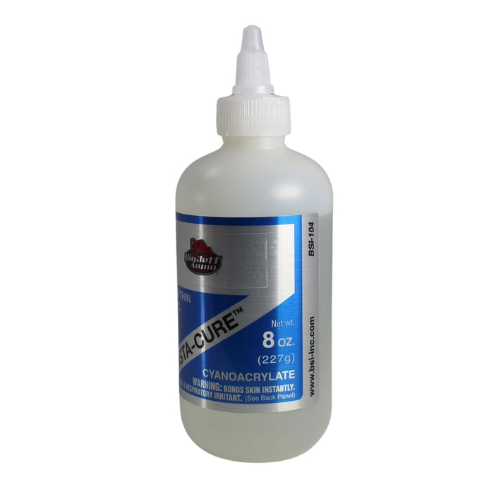 Big Jeff Audio 1/2 to 8 oz Insta-Cure CA Glue Water-Thin, Fast-Acting Adhesive