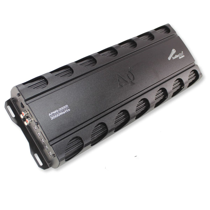 Audiopipe 2000 Watt 1 Ch 1-Ohm Class-D Car Audio Monoblock Amplifier APMQ-20001