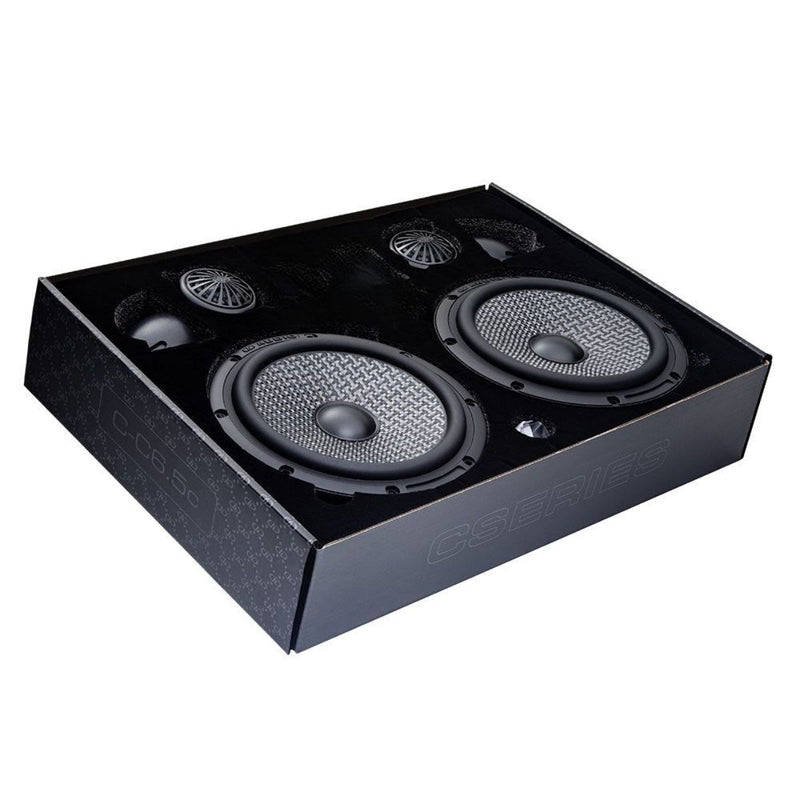 6.5" 65W RMS 4 ohms 2-Way Neodymium Component Speaker Set DD Audio C-C6.5C