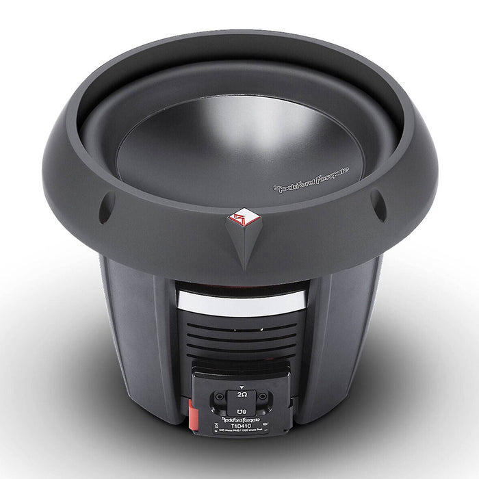 Rockford Fosgate Power T1 Series 10" 600W RMS 4 Ohm 3" DVC Subwoofer