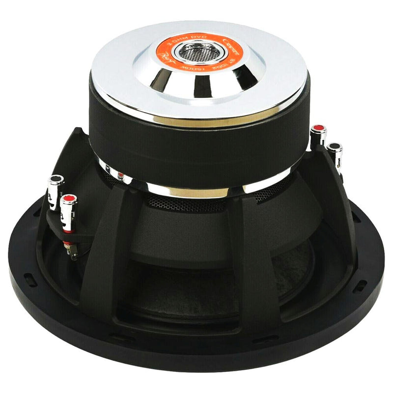 Cadence Pro Car Audio 10" 750 Watt RMS 2-Ohm Dual Voice Coil Subwoofer BT10D2