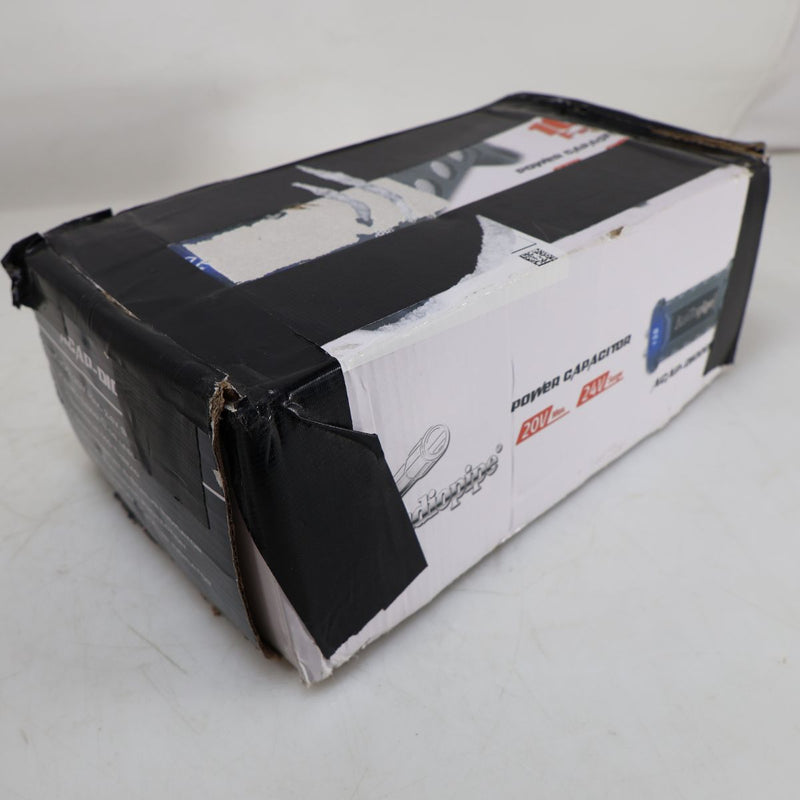 Audiopipe 10 Farad Capacitor w/ Digital Display & Status Indicator OPEN BOX