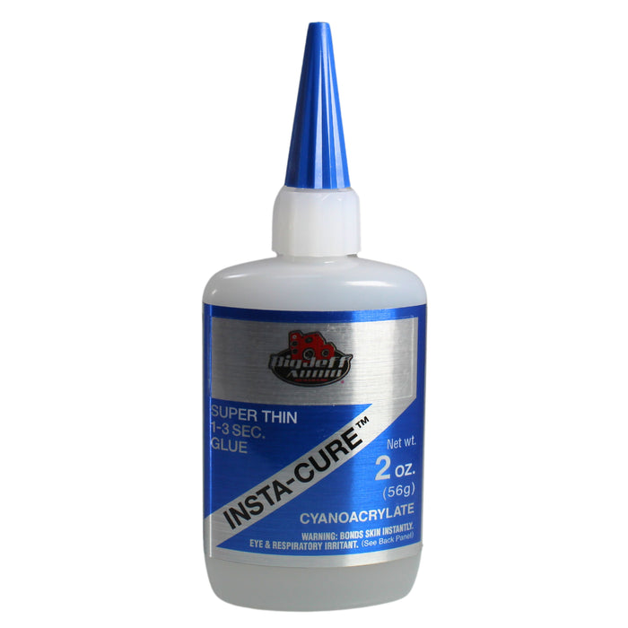 Big Jeff Audio 1/2 to 8 oz Insta-Cure CA Water-Thin, Fast-Acting Adhesive