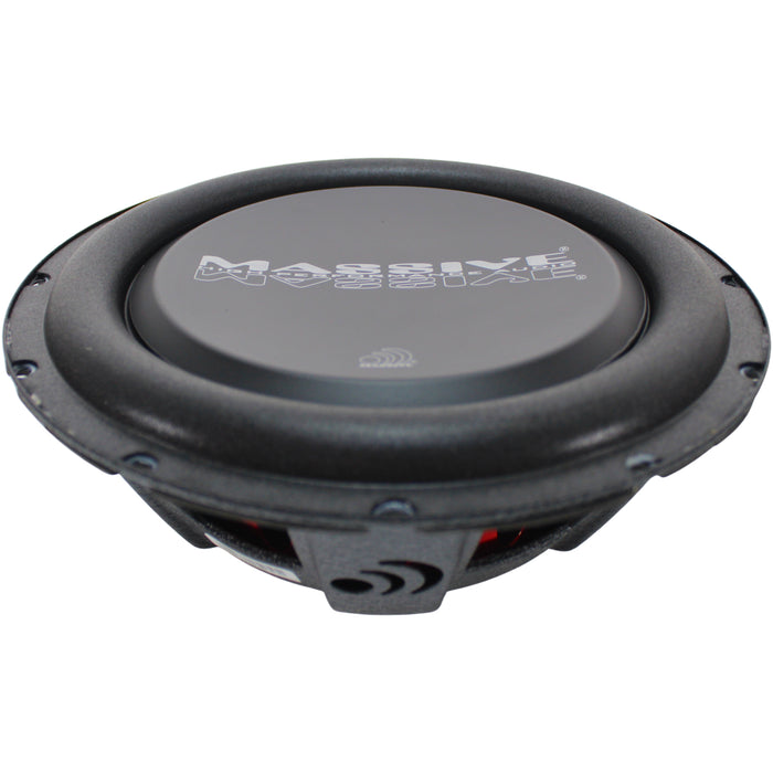 Massive Audio UFO Series 10" 300W RMS 4-Ohm DVC Shallow Mount Subwoofer/ UFO10V2