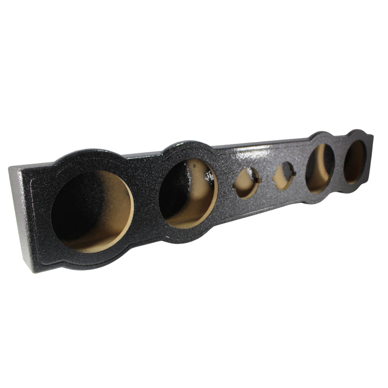 Universal Pro Audio Speaker Box for Four 6.5" Speakers, and Two 3.5" Speakers