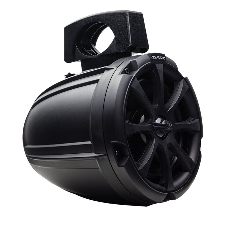 Pair of 6.5" 100w RMS 4-Ohm Marine RGB LED Tower Speakers DD Audio