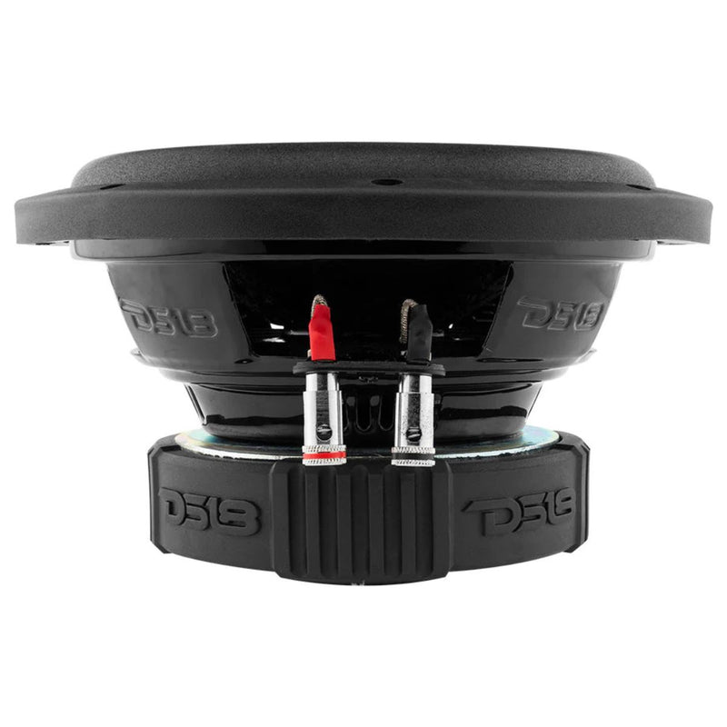 DS18 Select Series 8" 200W RMS 4-Ohm Single Voice Coil Car Audio Subwoofer SLC8S