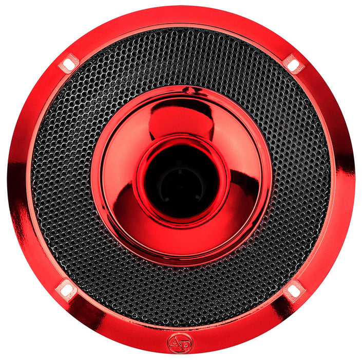 Audiopipe 6.5" 150W RMS 4 Ohm Red Eye Candy Compression Horn Midrange Coax Speaker