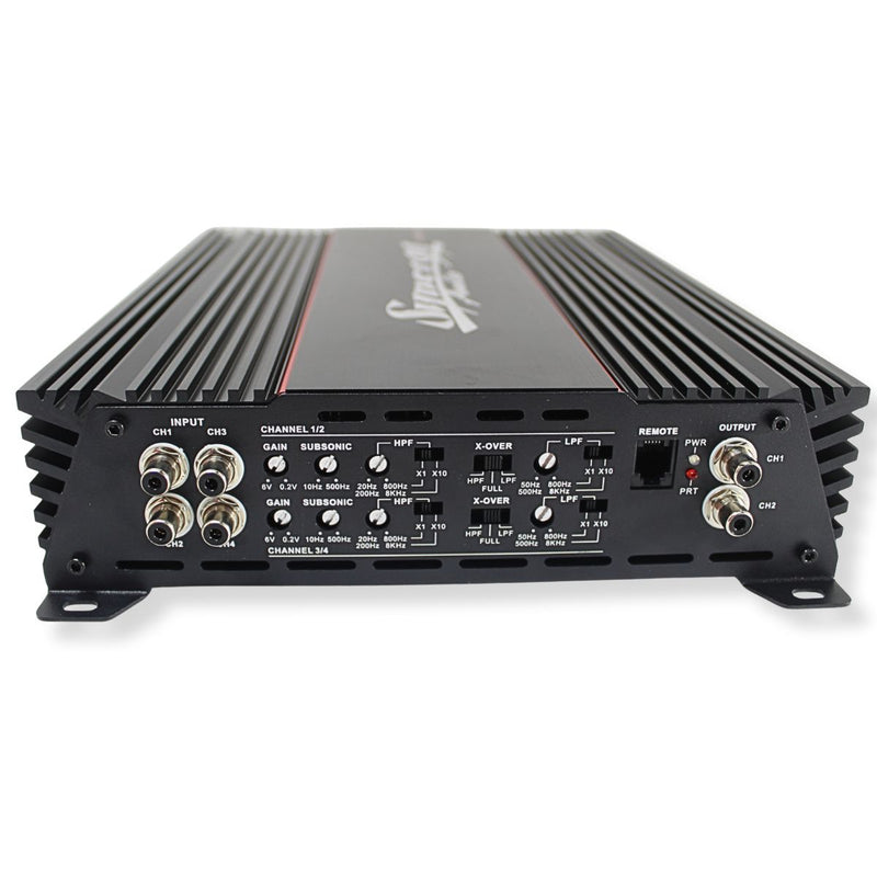 Synergy Audio SYN 900 Watt 2 Ohm 150.4D 4-Channel Class D Full Range Car Amplifier