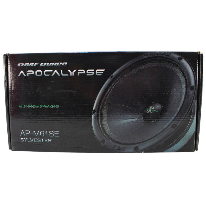 Pair of Deaf Bonce Apocalypse 6.5" Midrange SPKR 520W 4-Ohm AP-M61SE OPEN BOX