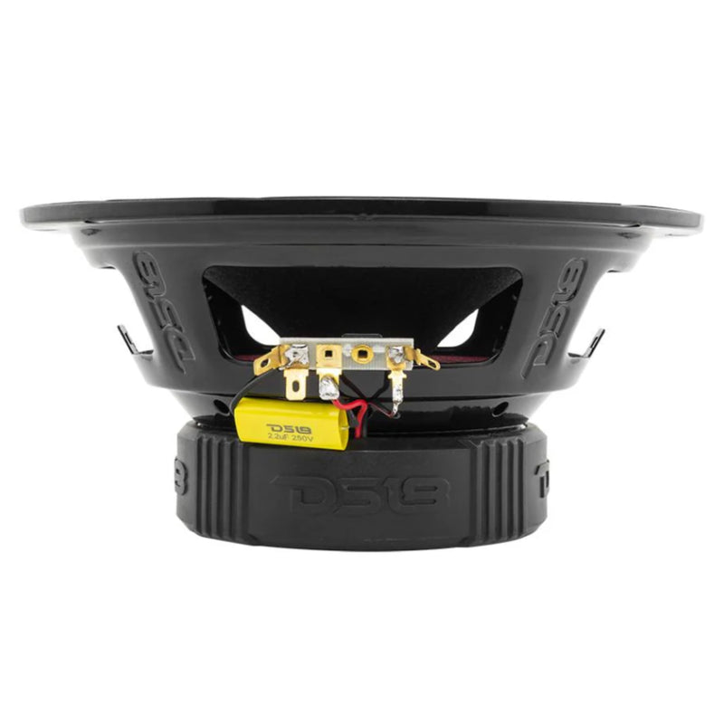 275W RMS 4 Ohm w/ Built-in Tweeter DS18 8" Motorcycle Midrange Loudspeaker