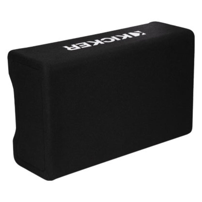 Kicker Comp Series 12" 150W RMS 4-Ohm Loaded Down-Firing Subwoofer Enclosure