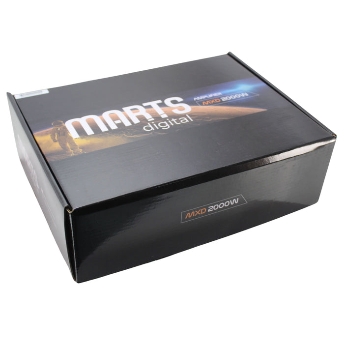 Marts Digital Full Range 2000W 2 Ohm Class D Monoblock Amplifier MXD-2000-2