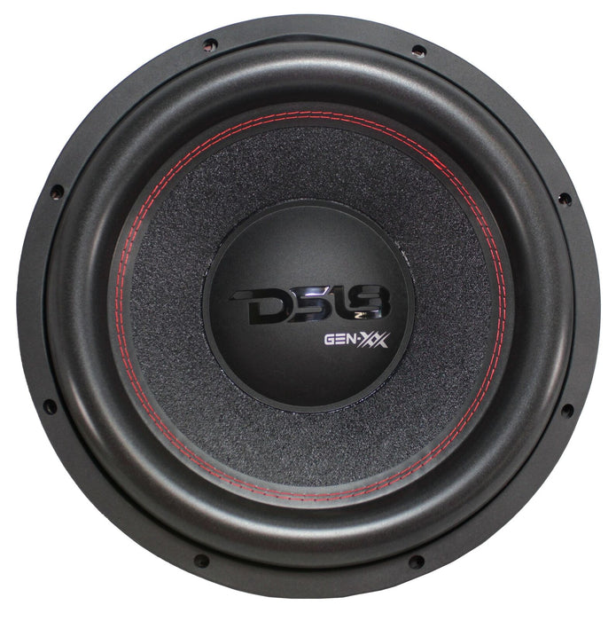 DS18 15" 1100 Watts High Excursion Subwoofer Dual Voice Coil 4-Ohm GEN-XX15.4DHE