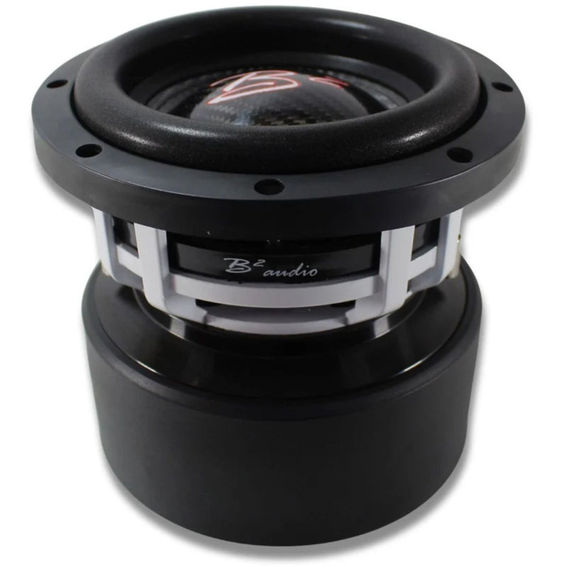 Dual B2 Audio RAMPAGE6-D1 6.5" 1000W RMS Subs with RAGE 2300.2 Amp