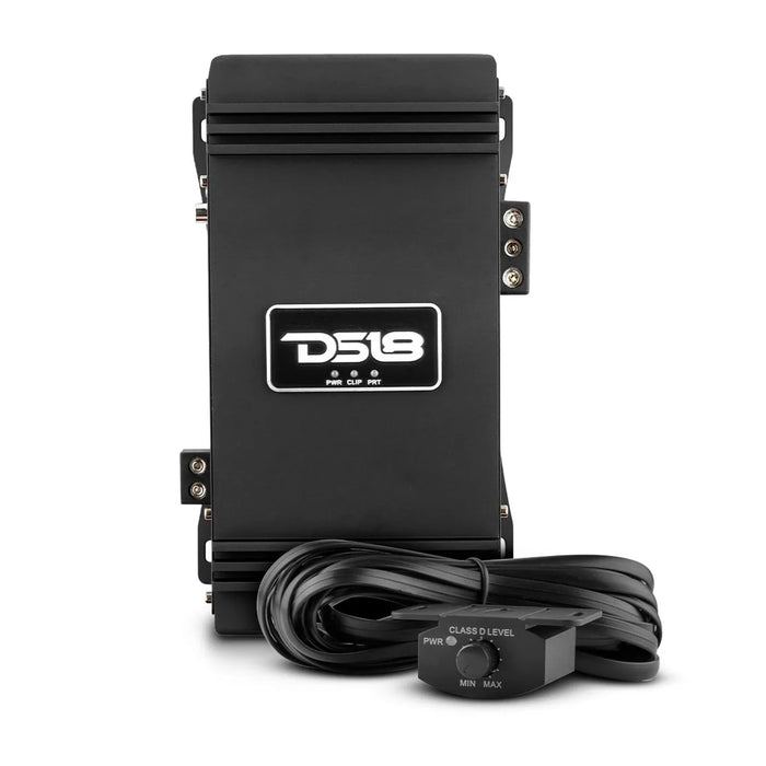 DS18 Pro Audio Package 4 x 6.5" Mid-Range Speakers, Tweeters, 1ch Amp/Wire Kit