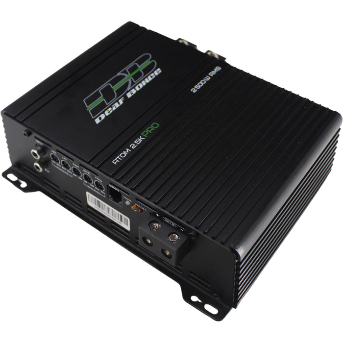 Deaf Bonce Apocalypse ATOM Pro 2500W 1-ohm Class-D Monoblock COMP AMP OPEN BOX
