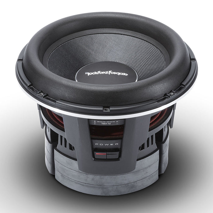 Rockford Fosgate Power 13" 4000 Watt Single 1 Ohm Subwoofer T2S1-13