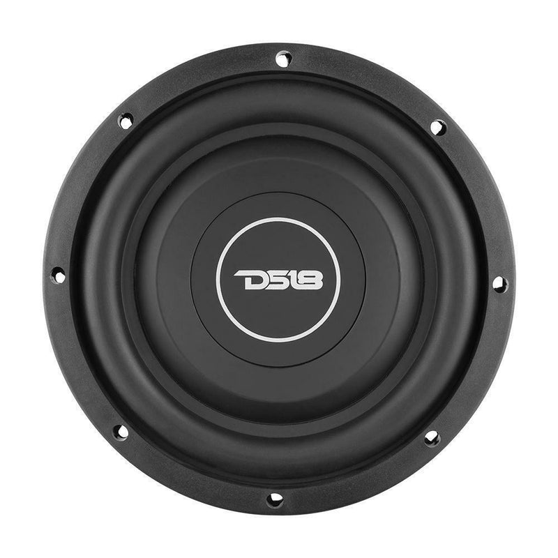 DS18 SRW8.4 8" 150W RMS 4 Ohm Single Voice Coil Shallow Subwoofer
