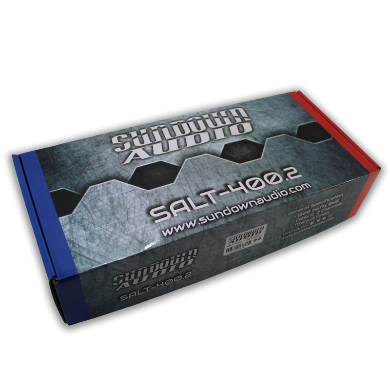 Sundown 2 Channel 1300 Watt RMS 2 Ohms Class D Amplifier Full Range SALT-400.2