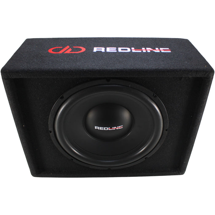 DD Audio REDLINE Series 12 Inch 300W RMS Loaded Subwoofer Enclosure OPEN BOX