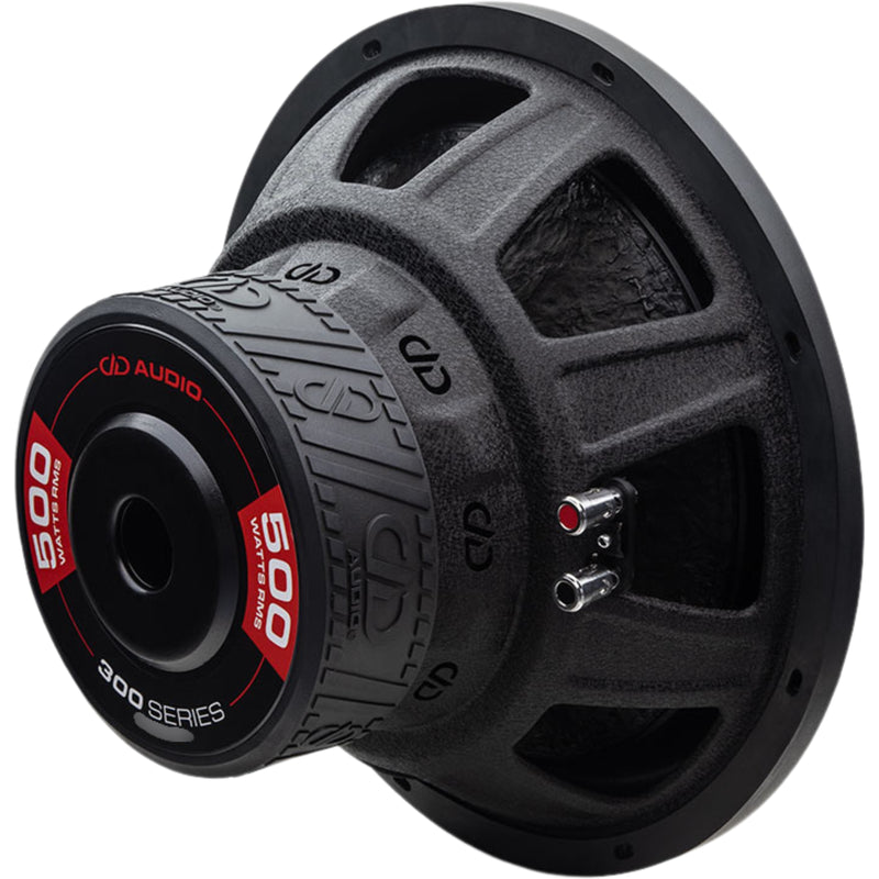 DD Audio 300 "E" Series 12" 500W RMS 4-Ohm DVC Power Tuned Subwoofer/DD-312E-D4