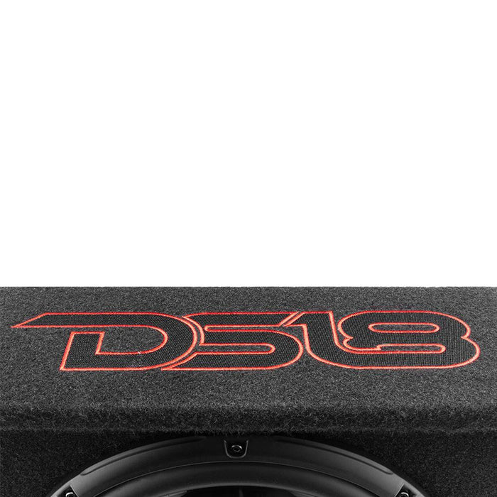 DS18 12" Shallow Subwoofer Bass Package 700 Watts 2 Ohm with Built In Amplifier