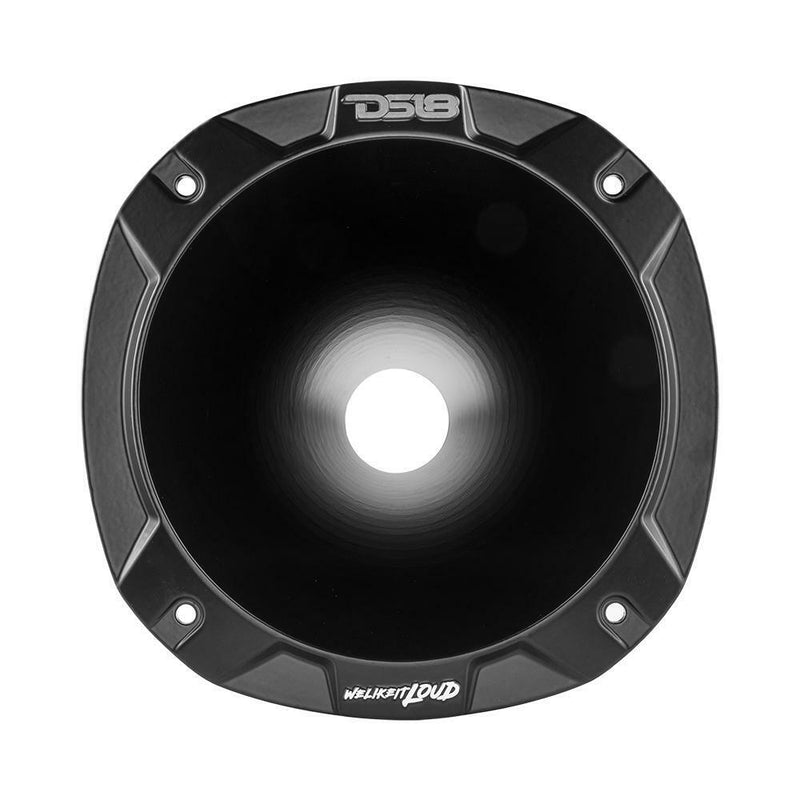 DS18 PRO-HA202/BK 2" Throat Bolt On Universal Black Aluminum Horn