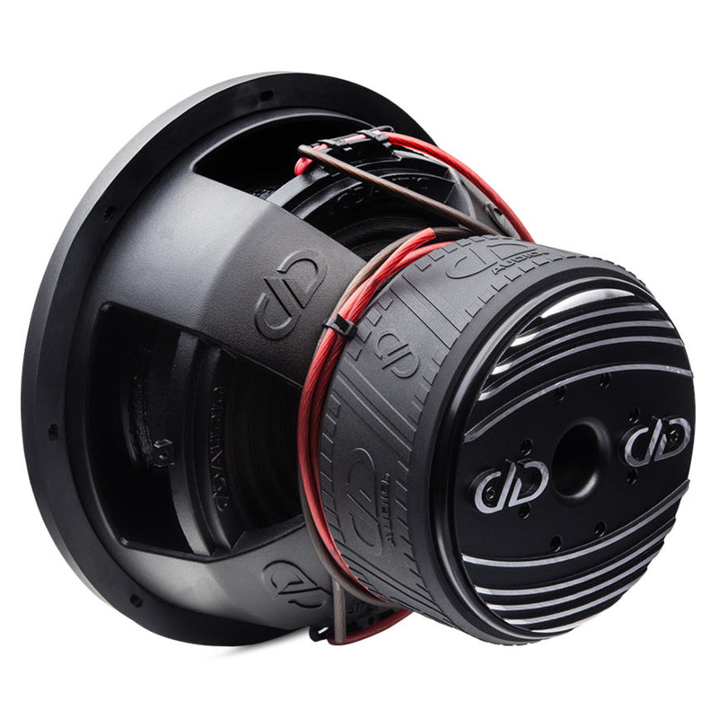 DD Audio 12 Inch Dual 4 Ohm 4500W Peak/1500W RMS Power Tuned Subwoofer 712F-D4