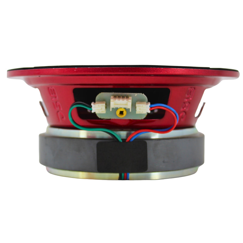 DS18 6.5" 4 Ohm 275W RMS Midrange Loudspeaker w/ RGB LED Lights PRO-X6.4RGBCAP