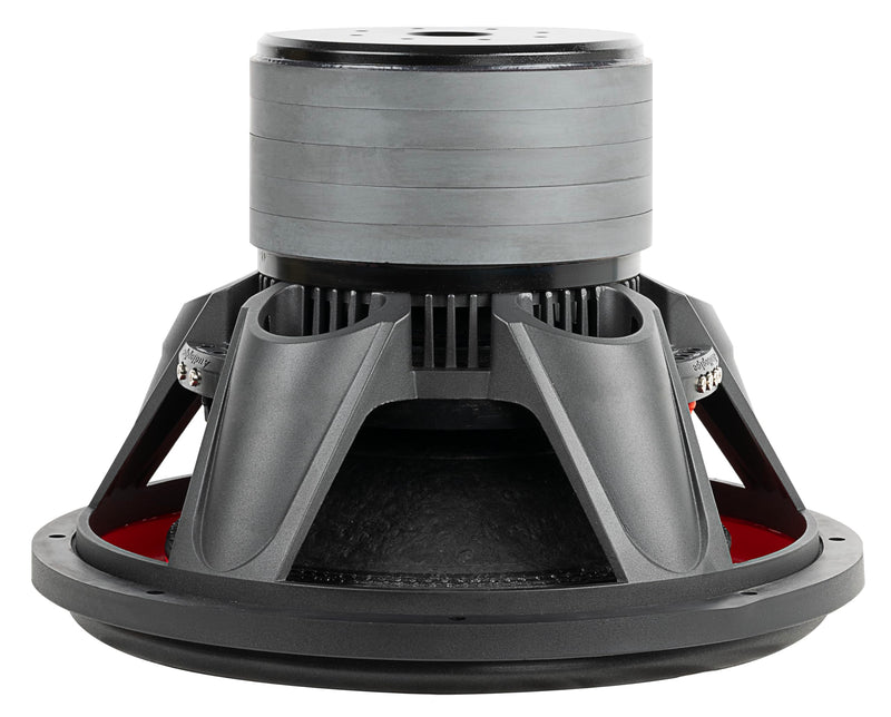 Audiopipe 15" 1500W RMS Dual 2-Ohm 5-Stack Composite Cone Subwoofer