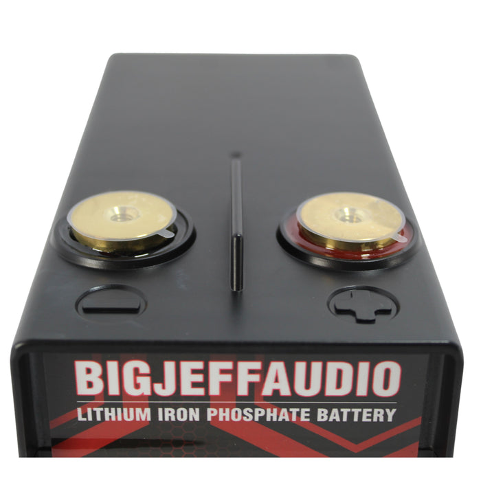Big Jeff Car Audio Compact 22AH 12V Lithium LFP Battery 6000W / BJ-LI-22AH