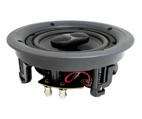 Phase Tech 6.5" 100W Home In-Ceiling Speakers Dual Input Stereo CS-6R-DVT