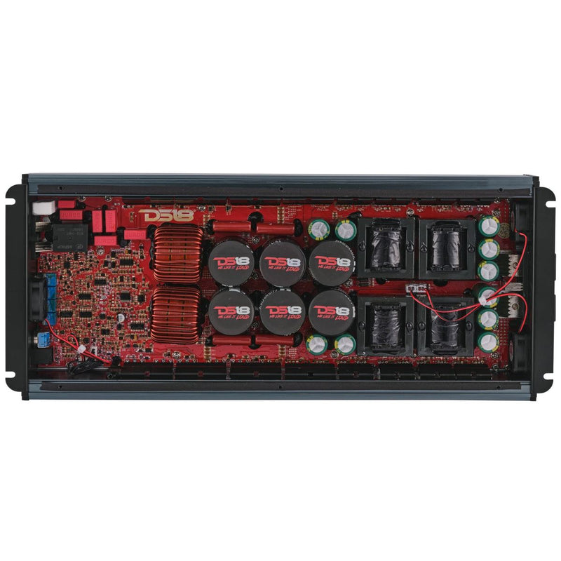 8000W RMS Monoblock Class D Full Range FRP Compact Car Audio Amplifier DS18