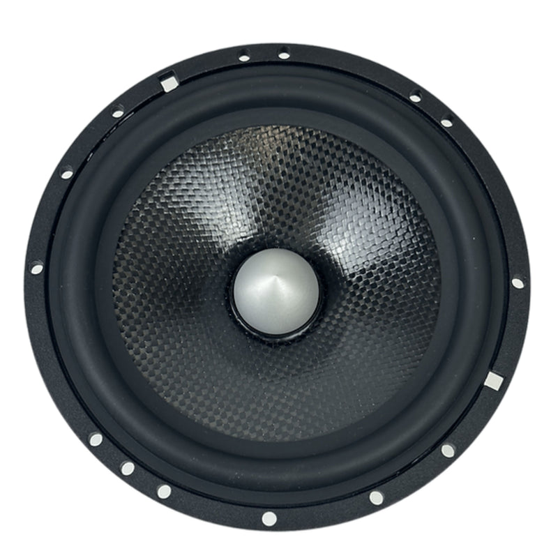 Resilient Sounds Pair of 6.5" Carbon Fiber 75 Watt RMS 4 Ohm Midrange Loudspeakers