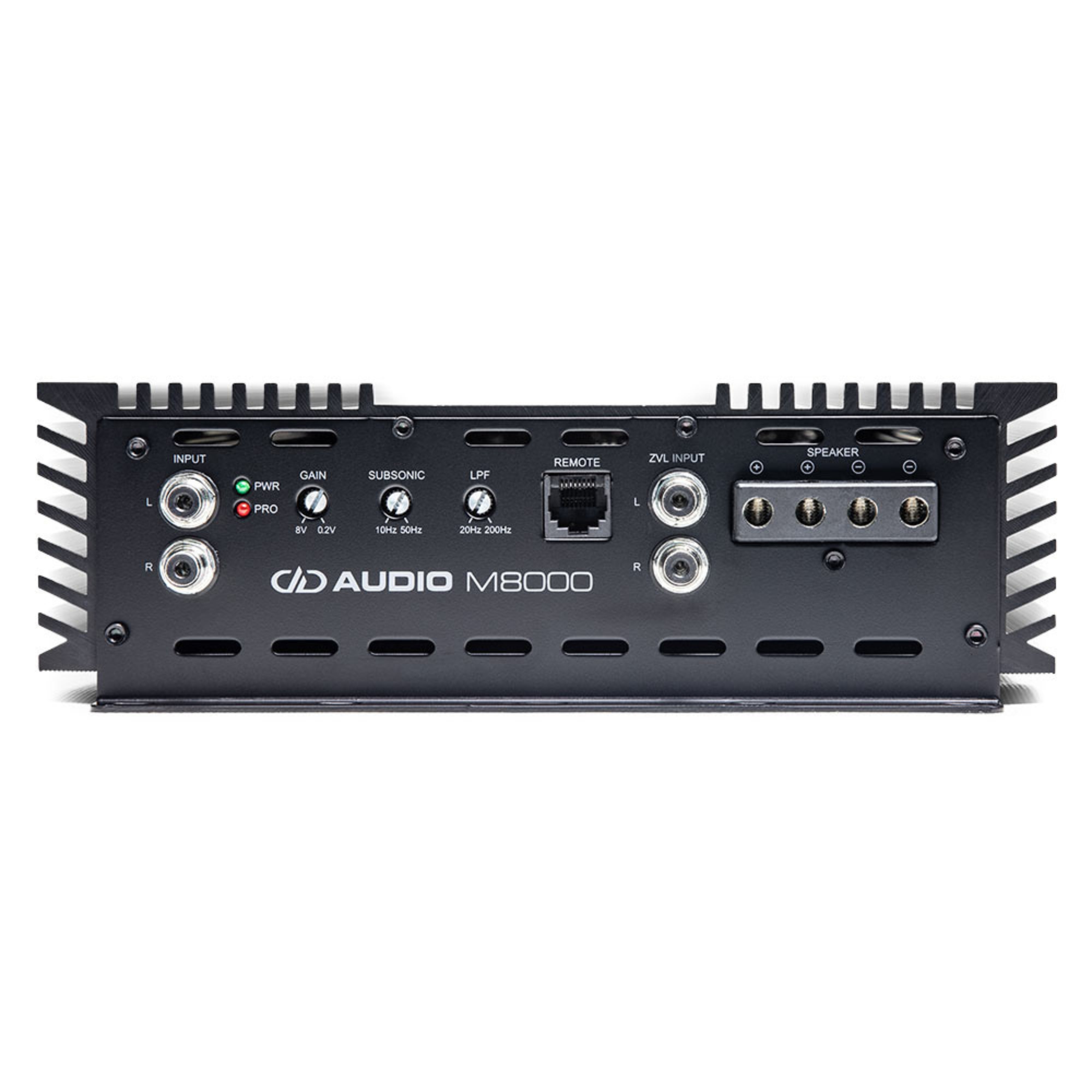 DD Audio Monoblock Amplifier 8000W RMS High-Efficiency Class D M8000