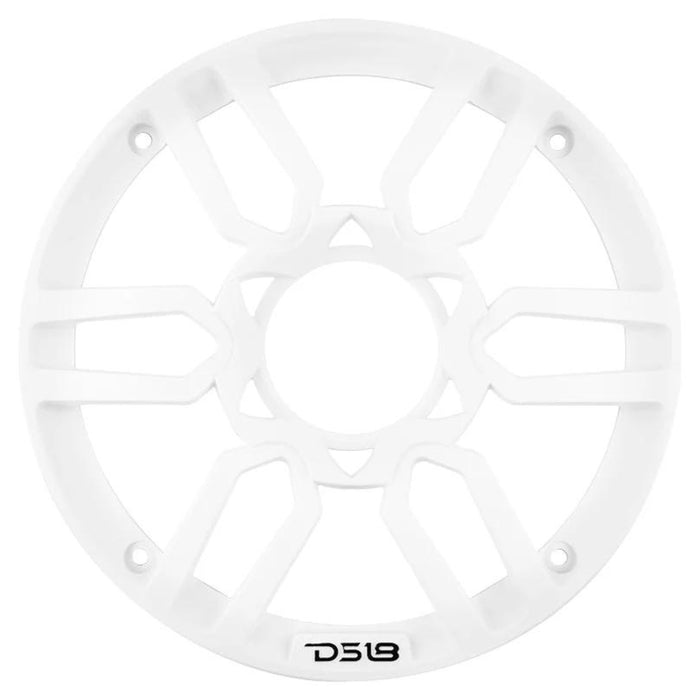 Pair of DS18 Universal 6.5" Speaker Grill Marine White Plastic Covers PRO-GRILL6