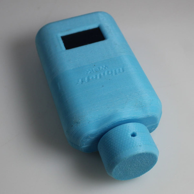 Wireless Bass Knob OLED Display RCA Attenuation & Volt Meter Light Blue OPEN BOX