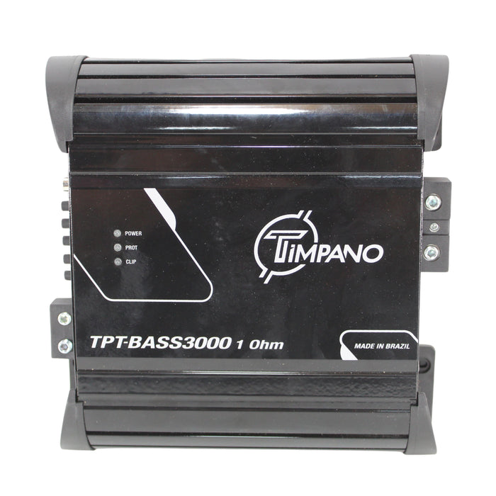 Timpano 3000 Watt Monoblock 1 Ohm Stable Class D Bass Amplifier - OPEN BOX