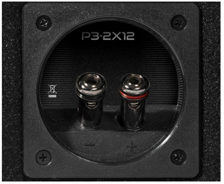 Rockford Fosgate P3 12" Subwoofers Ported Enclosure With P1000X1bd Amplifier