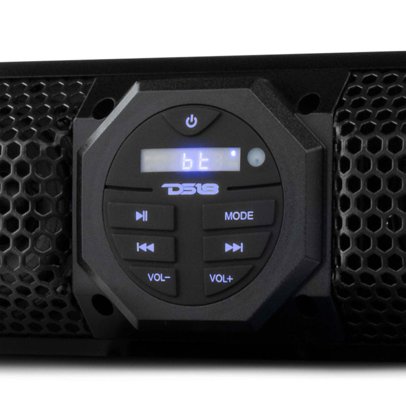 DS18 37" 1200 Watts Amplified Marine Sound Bar System With Bluetooth SB37BT