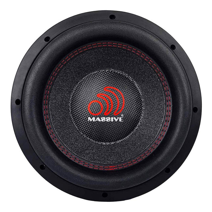 Massive Audio 10" 2000 Watt Subwoofer Dual 4 Ohm Voice Coil KILOX104