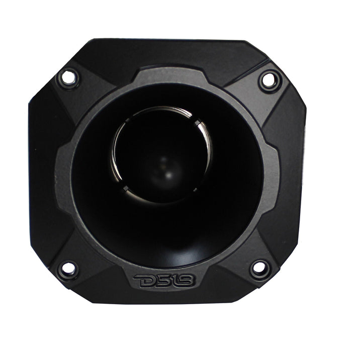 DS18 4" Super Bullet Tweeter Black Car Audio 4 Ohm 500 Watt 1.5" Aluminum VC